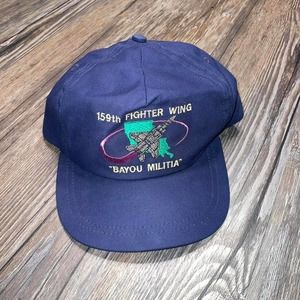 Vtg 80s fighter wing hat